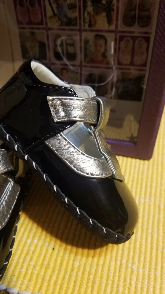 Детские кроватки Pediped Originals Victoria черные/серебристые размер (0-6 месяцев) НОВЫЕ - Изображение 2 из 4