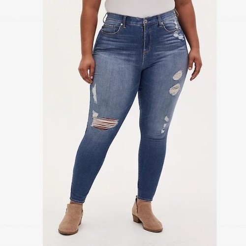 torrid high waisted jeans