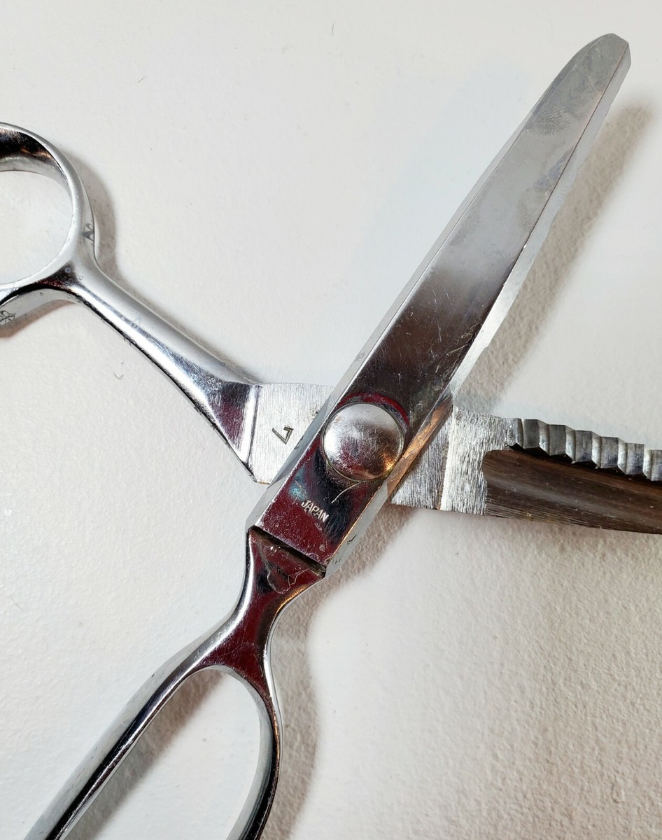 Vintage Topic Pinking Shears Made In Japan EUC | eBay