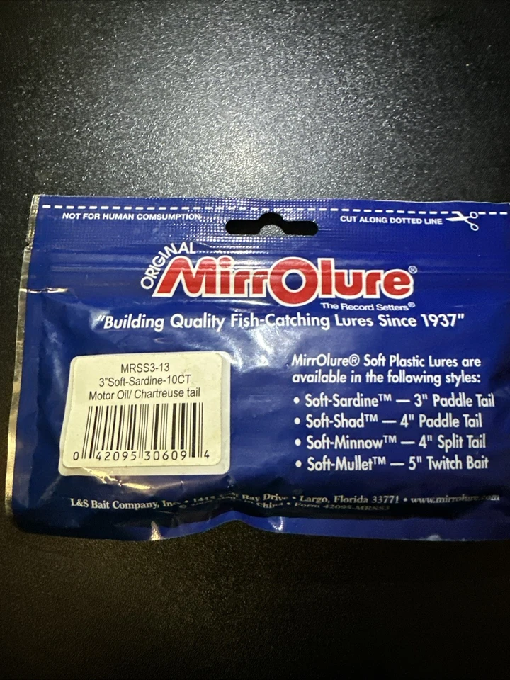 "Plástico blando MinnOlure de 3""" Foto 2 de 2
