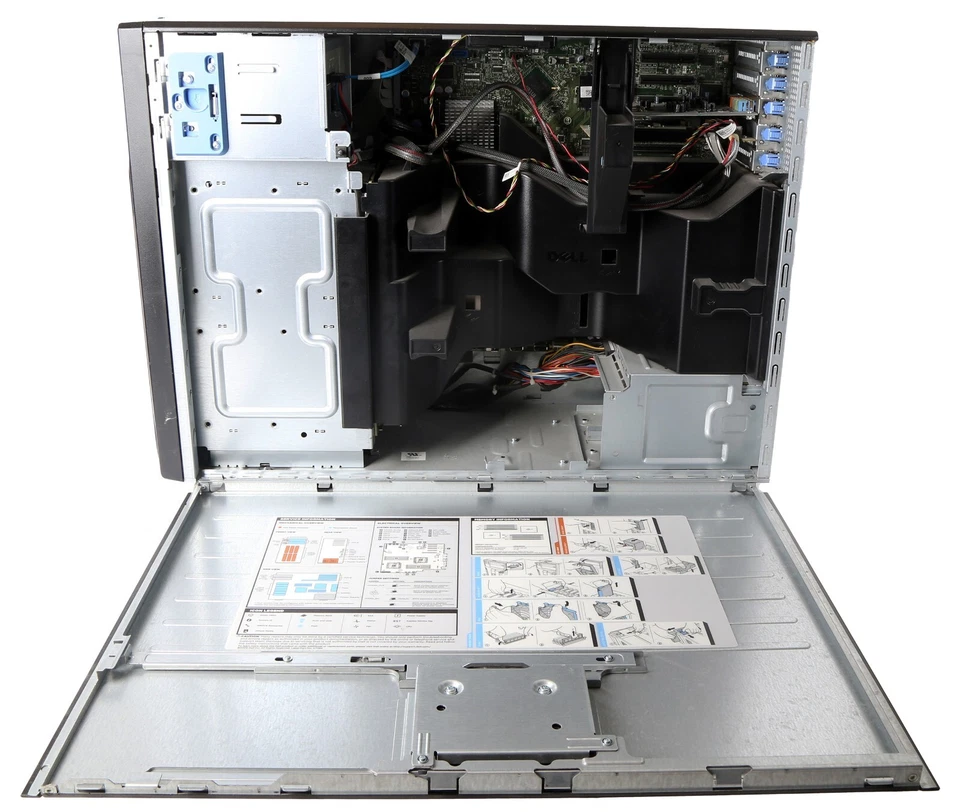 Servidor en torre Dell PowerEdge T410; con DVD-ROM Foto 3 de 4