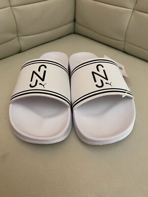puma leadcat 2.0 neymar jr white slides size 13