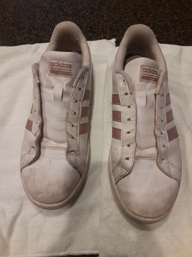 adidas advantage rose gold