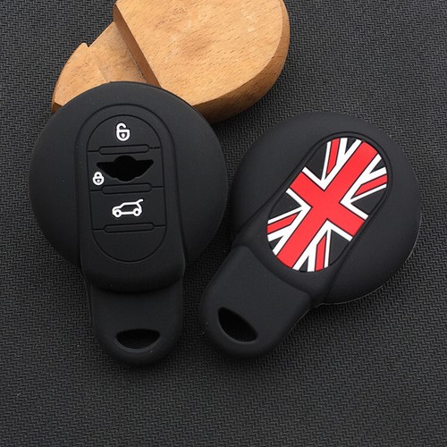 Fit MINI Cooper Countryman F55 F56 3 Button Remote Key Fob Silicone Case Cover - Picture 4 of 7