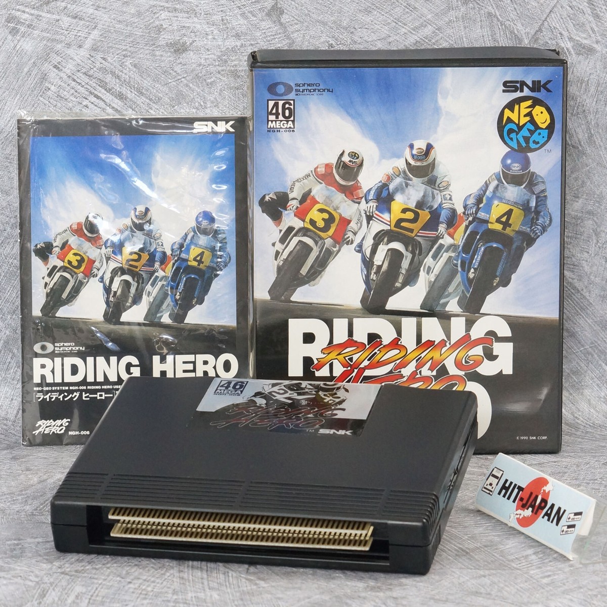 RIDING HERO NEO GEO AES SNK FREE SHIPPING JAPAN Ref 2721 | eBay