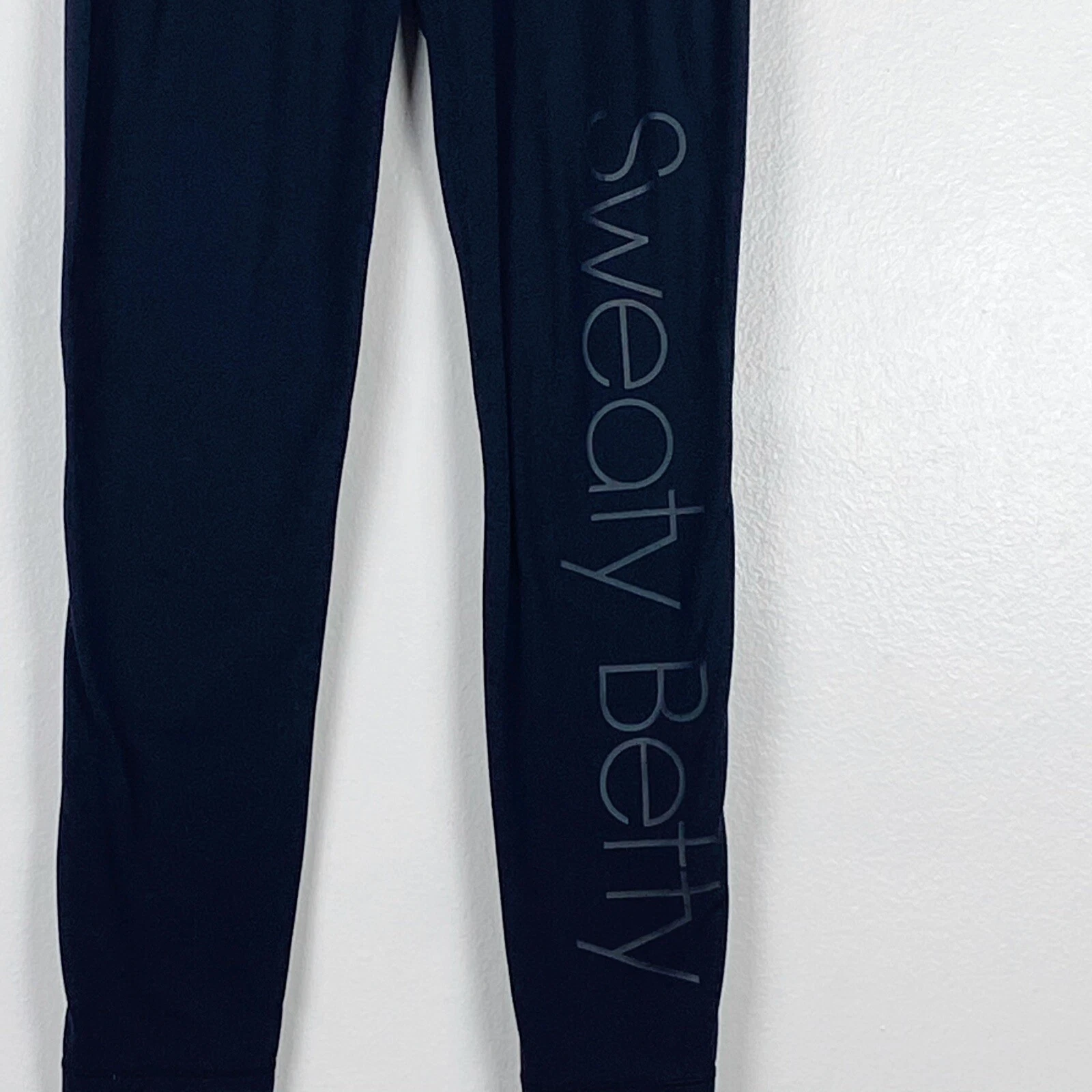 sweaty-betty logo savasana high rise waisted 7/8 leggings