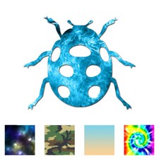 Ladybug Bug Insect - Vinyl Decal Sticker - Multiple Patterns Sizes - ebn2924