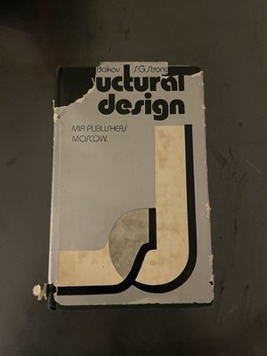 Rare Soviet structural design/engineering Textbook