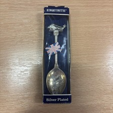 Exquisite Silver Plates Falklands Victory Collectors Spoon - In Box
