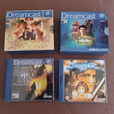Sega Dreamcast PAL Games Bundle Lot Shenmue 1 2 Alone In The Dark Soul Calibur
