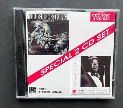 Singin' n' Playin When the Saints Go March Louis Armstrong (CD, 1993 Tested