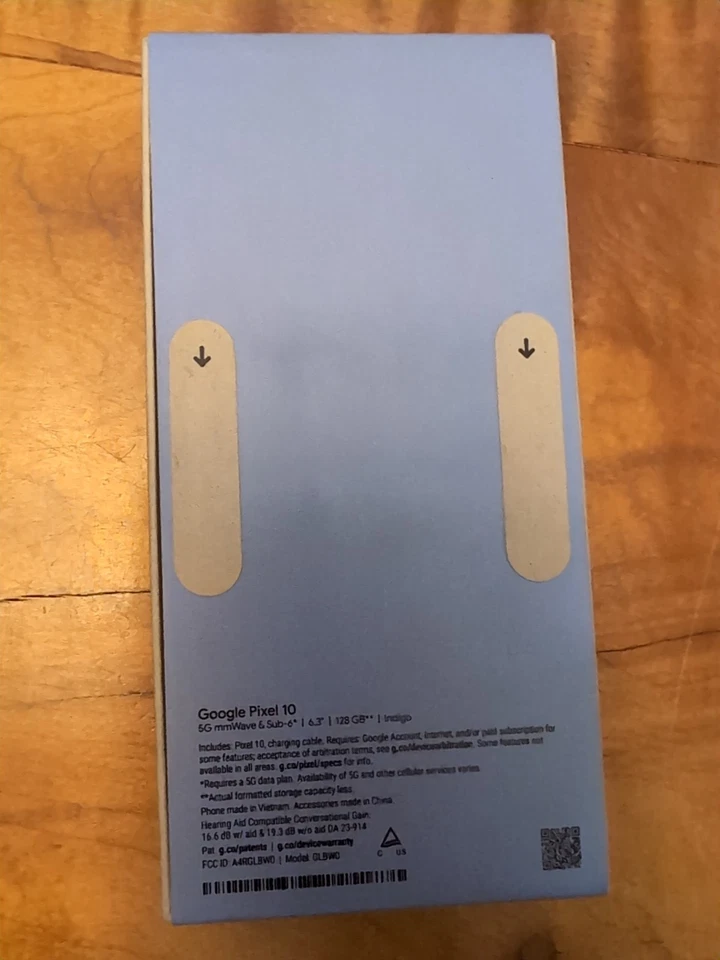 Google Pixel 10 - Brand New Sealed Factory Unlocked 128gb - Indigo Blue - Image 3 of 4