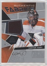 2021-22 Upper Deck SP Game Used Authentic Fabrics Carter Hart #AF-CH 1j1a