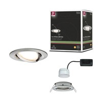 LED Einbauleuchte Nova Coin Einzelleuchte Schwenkbar Rund 84 Mm 50° Coin 6W 470L