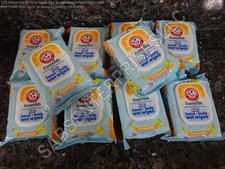 300 Arm  Hammer Kids SEA MONSTER MANGO Face  Body Wet Wipes 10 packs of 30 NEW