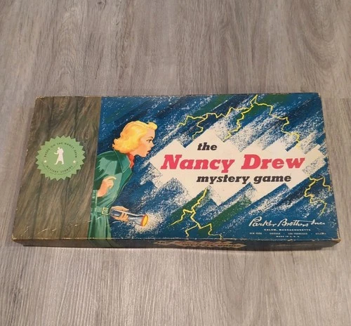 Vintage Board Game 1957 Parker Brothers The Nancy Drew Mystery Game complete