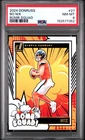 2024 Panini Donruss Bomb Squad #27 Bo Nix Rookie Card PSA 8
