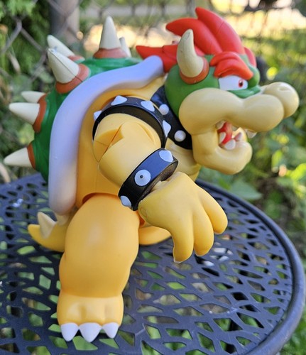 2014 Jakks Pacific World of Nintendo Super Mario Bros. BOWSER 6" Action Figure - Picture 2 of 8