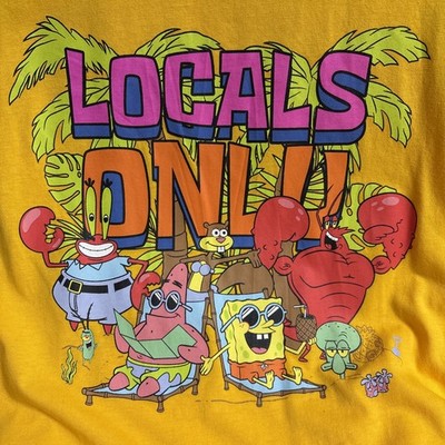 Men's Spongebob Squarepants Patrick Plankton Mr. Krabs Squidward Sandy Tank Top