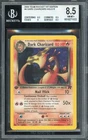 2000 Pokemon Team Rocket Dark Charizard-Holo Rare #4 BGS 8.5 1st Edition