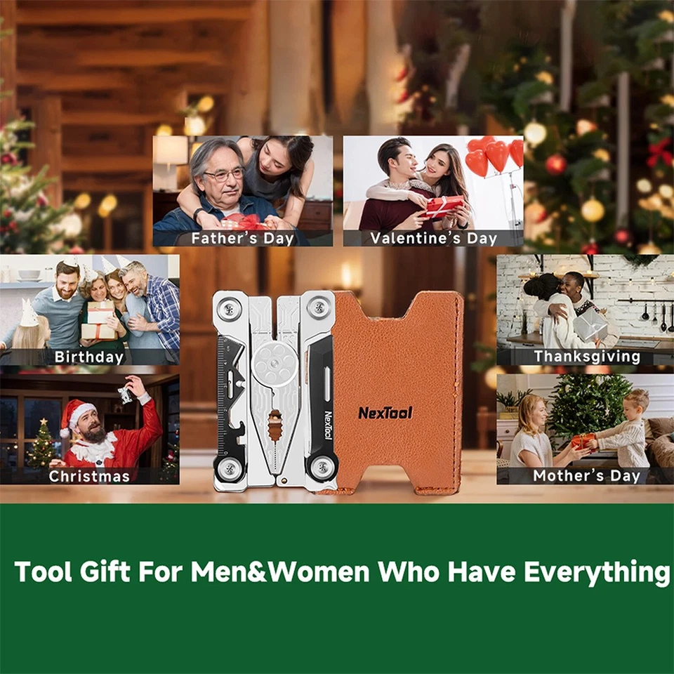 EDC Mini Multifunktionswerkzeug Outdoor Schraubendreher Schraubenschlüssel Zange - Bild 3 von 4