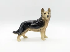 VTG Coopercraft German Shepherd Dog Figurine England 1960's