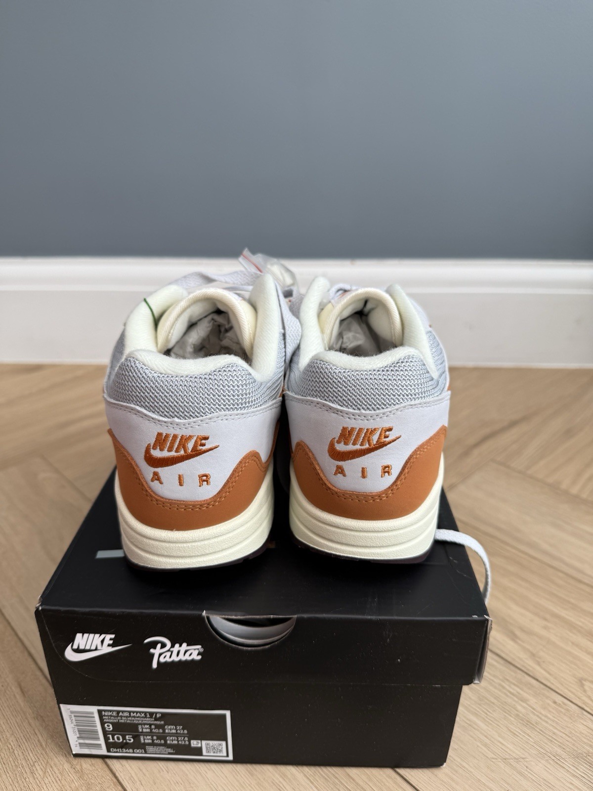 Nike Air Max 1 Patta Monarch UK Size 8 US Size 9 - BNWB image 8