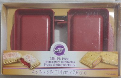 Wilton Mini Sweet or Savory Pie Tart Press NIB