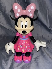 Disney Junior Sweets Treats 10" Plastic Talking Minnie Mouse Doll - Working