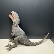 Universal Studios Jurassic World Velociraptor Stuffed Plush Doll Toy 22"