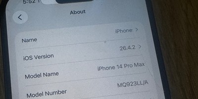 iPhone 14 Pro Max, 1TB, Unlocked, Black READ DESCRIPTION