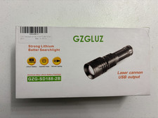 Rechargeable LED Flashlights High Lumens,10000mAh High Powered Waterproof Bri...