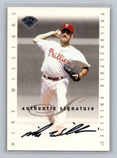 1996 Leaf Signature Series Signatures Update Mike Williams Auto Phillies