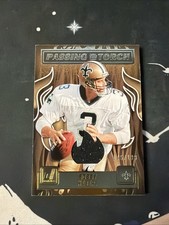 2023 Donruss Derek Carr Bobby Hebert Passing The Torch Jersey Relic /199