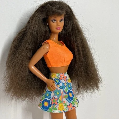 Vintage 1994 Butterfly Princess Barbie Doll Teresa Restyled Summer Beach Style