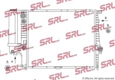 Wasserk�hler Motork�hlung f�r BMW E34 2.0 2.5 87-96