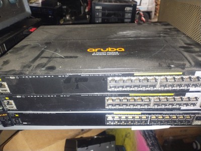 HP Aruba 2530-24G PoE+ J9773A 24-Port Lot Of Three