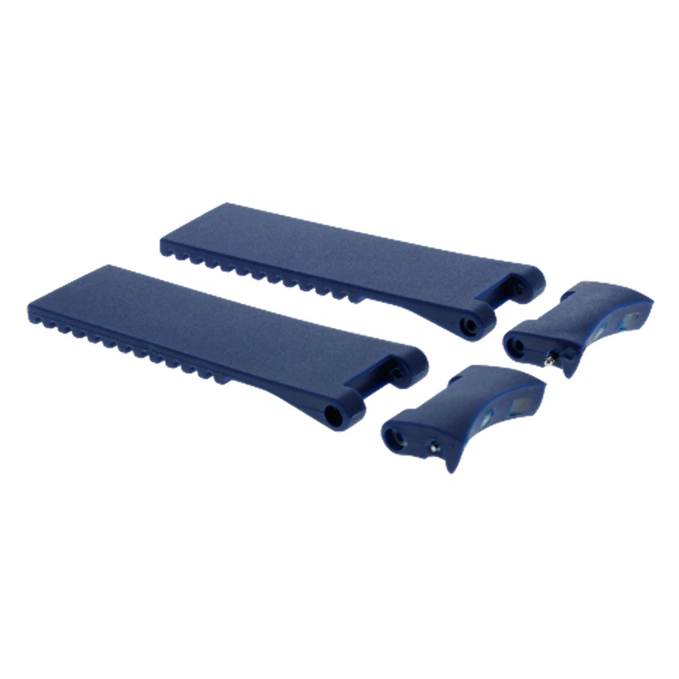 CORREA BUZO GOMA SILICONA 22MM PARA RELOJ ULYSSE NARDIN MARINO AZUL Foto 3 de 4