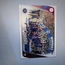 Topps 2026 Paris Saint-Germain UEFA Champions League Winners Trading Card #166