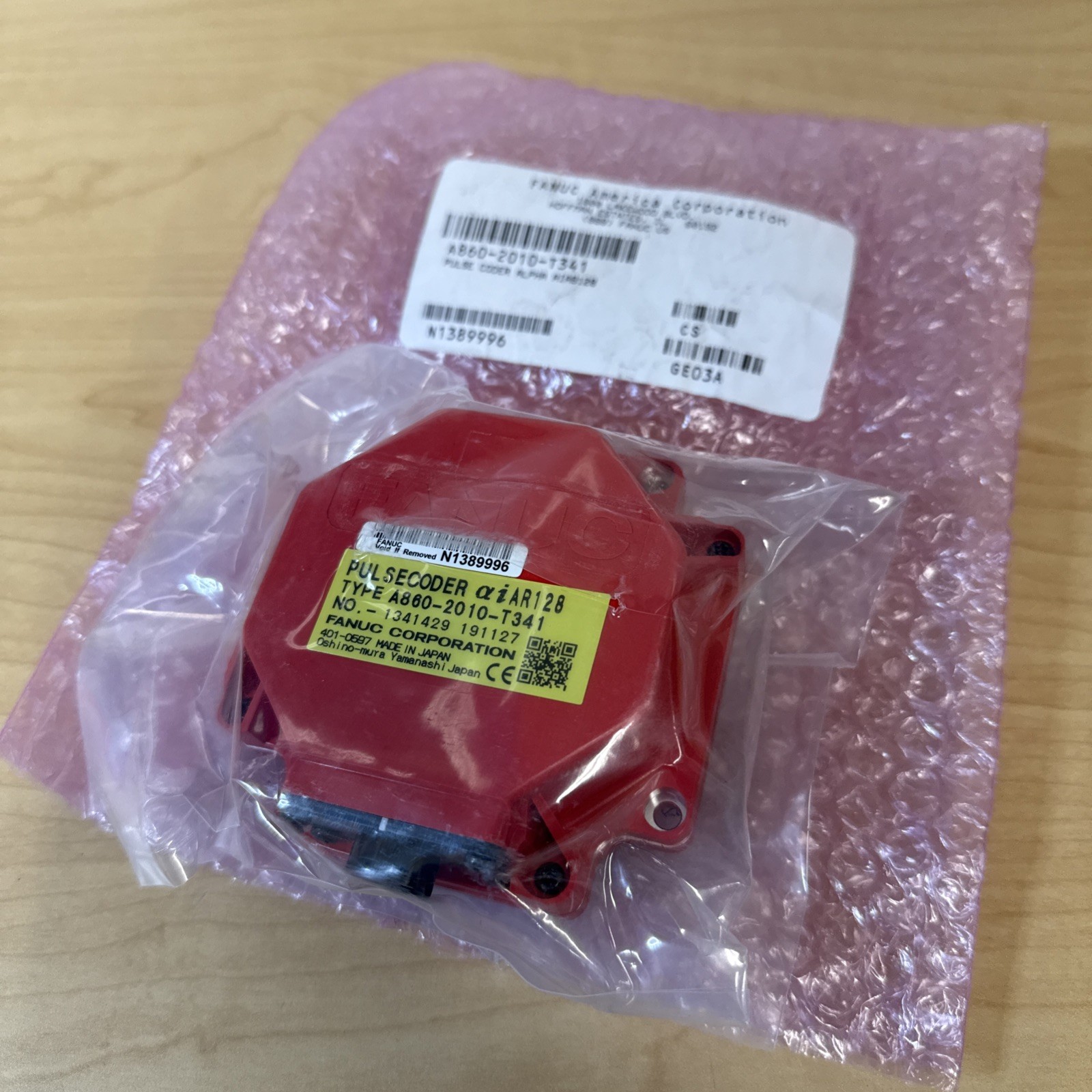 NEW! FANUC A860-2010-T341 Pulse Coder AIAR128 Rotary Encoder - Sealed!