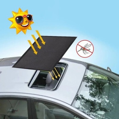 Auto Sonnenschutz Wärmeisolierung Atmungsaktives Netzmaterial Verbesserte Priva
