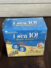 New NIB i Sea 10  Math Game By Learning Resources Catch Combinations of 10