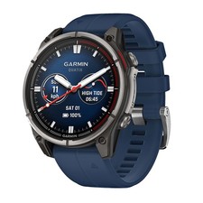 Smartwatch Garmin Quatix 8 47 mm Amoled lunetta titanio Captain 010-02904-50