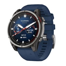 Garmin Quatix 8 47mm Amoled Smartwatch Titanium Bezel Captain 010-02904-50