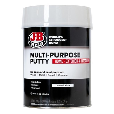 J~B Weld Multi~Purpose Putty, 1 Gallon, Interior & Exterior Repair