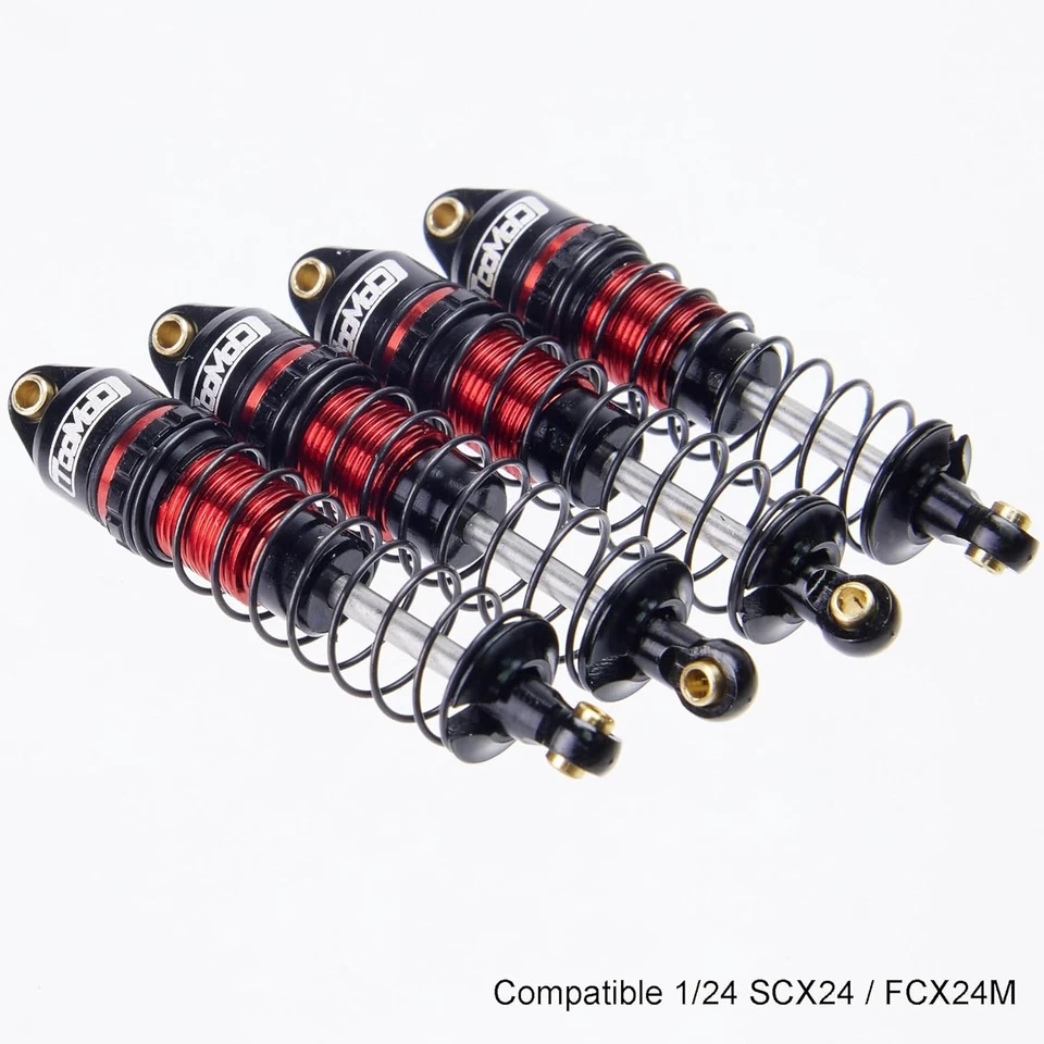 40mm Alu Big Bore RC Oil Shock Absorber for 1/24 Axial SCX24 FCX24 Replace Part - Image 3 of 4