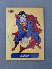 2025 Fleer Ultra Superman Bizarro Medallion Gold Refractor /200 M-26