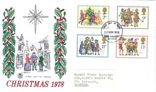 Stuart Comm/FDC - Christmas 1978 - 1978 (ST168)