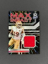 2022 Panini Spectra - DEEBO SAMUEL #MI-DSM - Hyper /75 Patch Max Impact 49ers