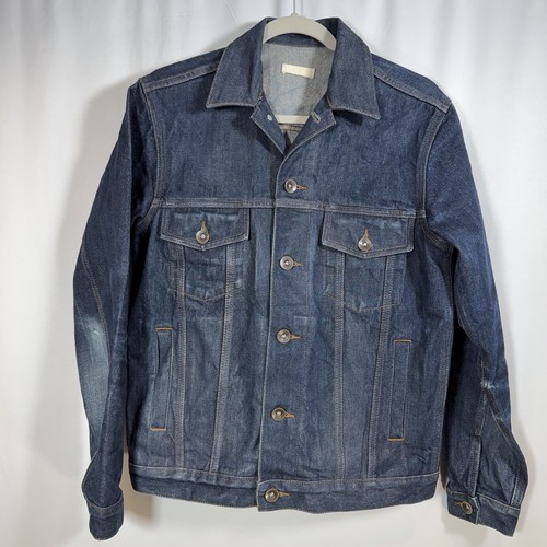 Unbranded Brand 14.5 Oz Selvedge Denim Jacket UB901 Size M, Fits Like SMALL